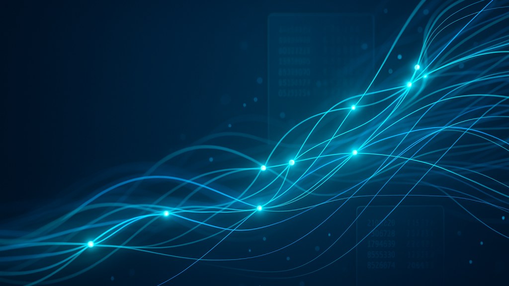 AI integration visualization with neural network data flows